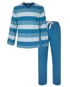 MEPYH16004A MEQ h-pyjama V-hals Blue 