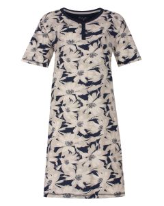 MENGD16002A Medaillon d-nachthemd Blue 