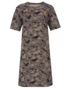 MENGD16003A Medaillon d-nachthemd Taupe 