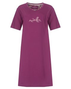 MENGD16005A Medaillon d-nachthemd Violet  
