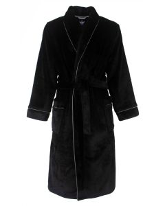 PHBRH25001A Paul Hopkins Fleece h-badjas Black 