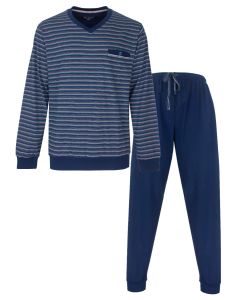 PHPYH16002A Paul hopkins h-pyjama V-hals Insignia Blue