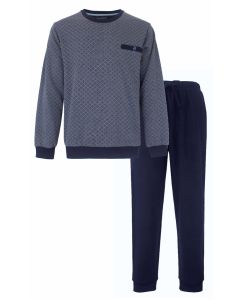 PHPYH 25023B Paul Hopkins microfleece h-pyjama Monument Grey