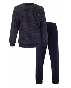 PHPYH25034A Paul Hopkins tricot h-pyjama Navy