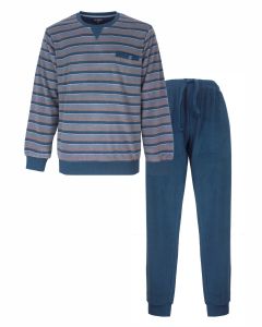 PHPYH26005A Paul Hopkins h-pyjama badstof Petrol