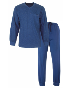 MEPYH25001A MEQ tricot h-pyjama Delft Blue