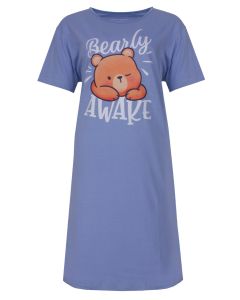 TPNGD16003A Temptation big-shirt Blauw 