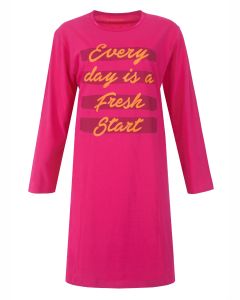 TPNGD26002A Temptation d-big shirt Fuchsia