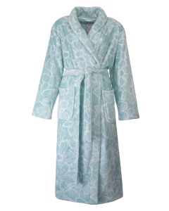 TEBRD25001A Tenderness fleece d-badjas Aqua Green