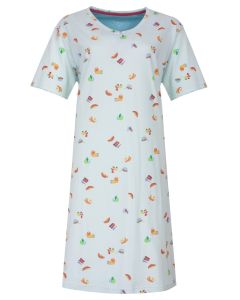 TENGD16005A Tenderness d-nachthemd Wan Blue 