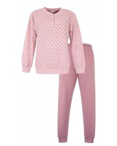 TEPYD25011A Tenderness microfleece d-pyjama Pink