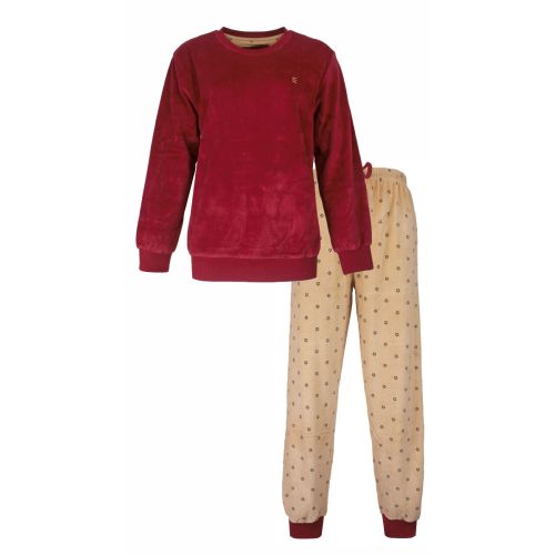 IRPYD25020A Irresistible velours d-pyjama Earth Red