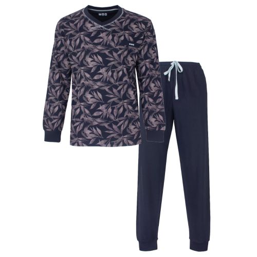 MEPYH16005A MEQ h-pyjama V-hals Dark Blue 