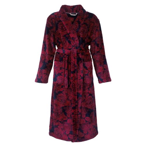 MEBRD25001A Medaillon fleece d-badjas Blue / Red