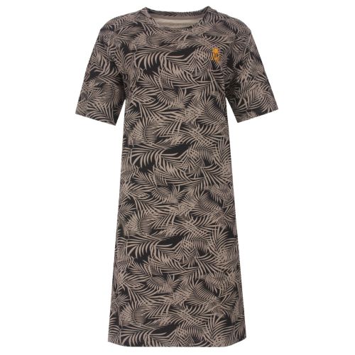 MENGD16003A Medaillon d-nachthemd Taupe 