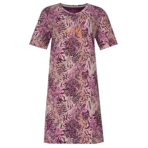 MENGD16006A Medaillon d-nachthemd Violet 