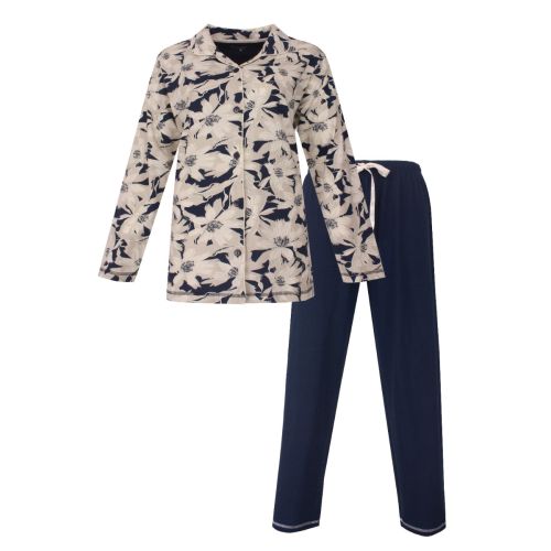 MEPYD16001A Medaillon d-pyjama doorknoop Dark Blue  