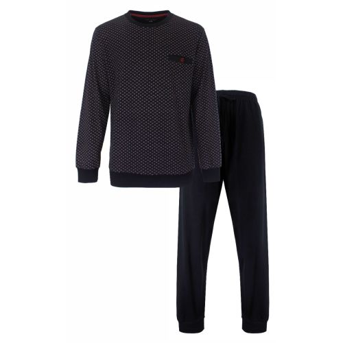 PHPYH25025A Paul Hopkins tricot h-pyjama Dark Navy