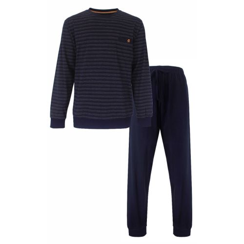 PHPYH25035A Paul Hopkins tricot h-pyjama Navy Stripe