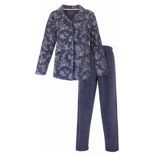 MEPYD25005A Medaillon velours d-pyjama Light Blue