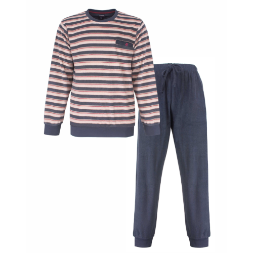 PHPYH26001A Paul Hopkins h-pyjama badstof grijs