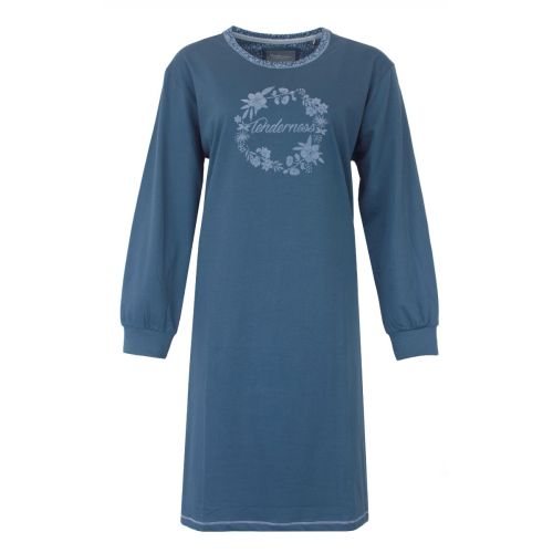 TENGD25013A Tenderness tricot d-nachthemd Navy